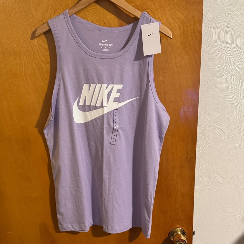 Nike Tank Top Mens Medium Purple